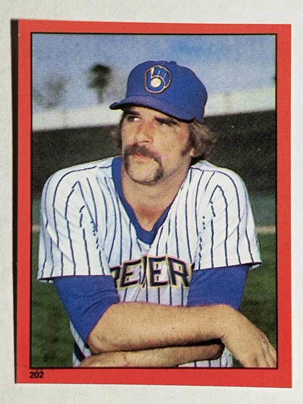 1982 Topps Stickers #202 Pete Vuckovich