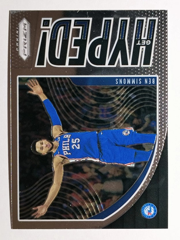 2019-20 Panini Prizm Get Hyped! #9 Ben Simmons