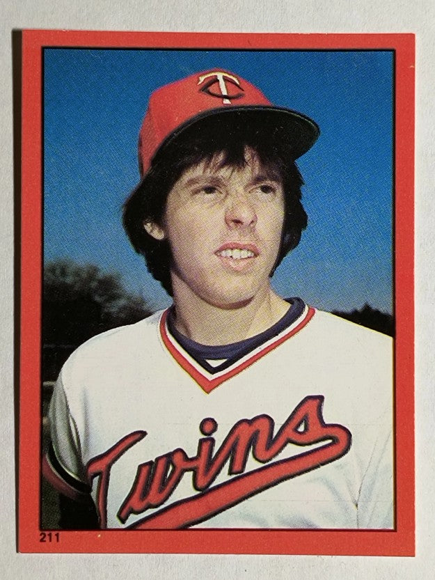1982 Topps Stickers #211 Roger Erickson