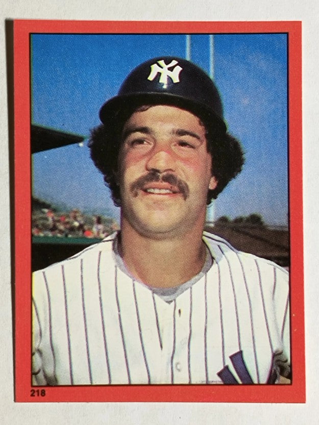 1982 Topps Stickers #218 Rick Cerone