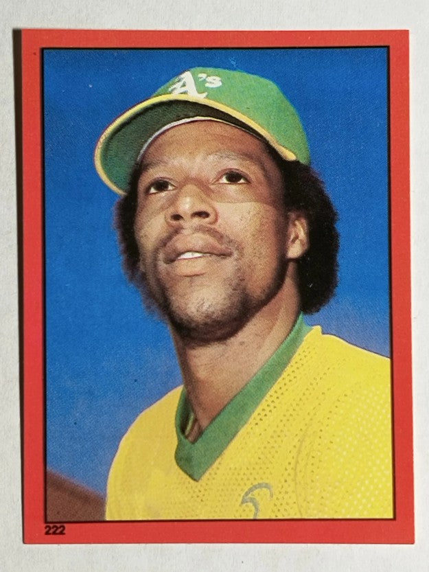 1982 Topps Stickers #222 Mike Norris