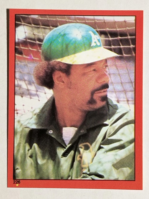 1982 Topps Stickers #226 Cliff Johnson