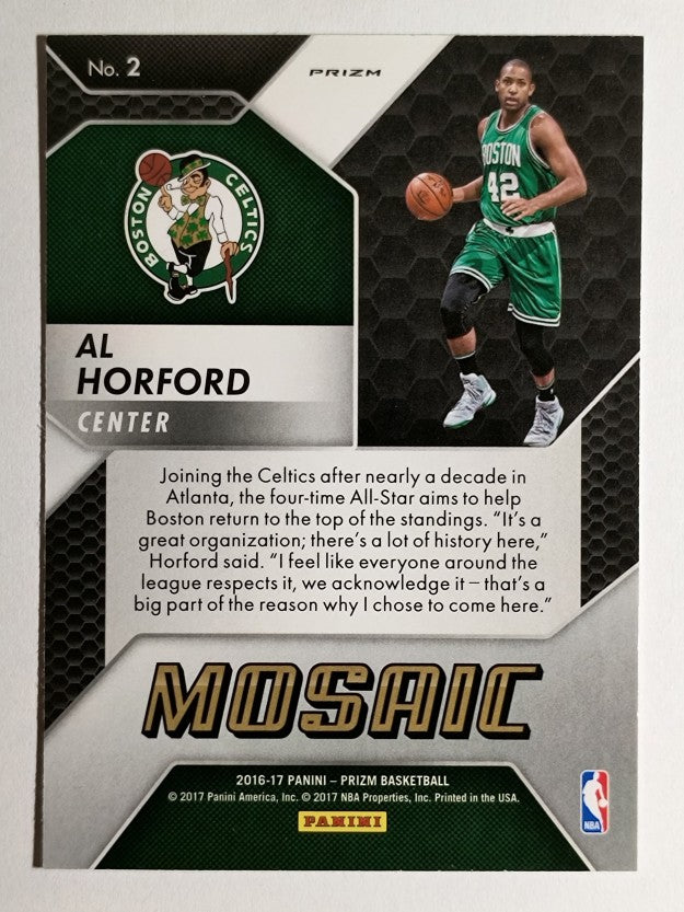 2016-17 Panini Prizm Mosaic #2 Al Horford