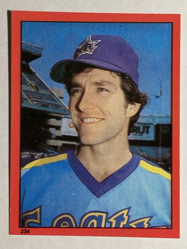 1982 Topps Stickers #234 Floyd Bannister