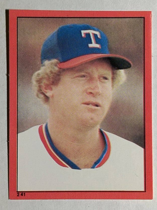 1982 Topps Stickers #241 Pat Putnam