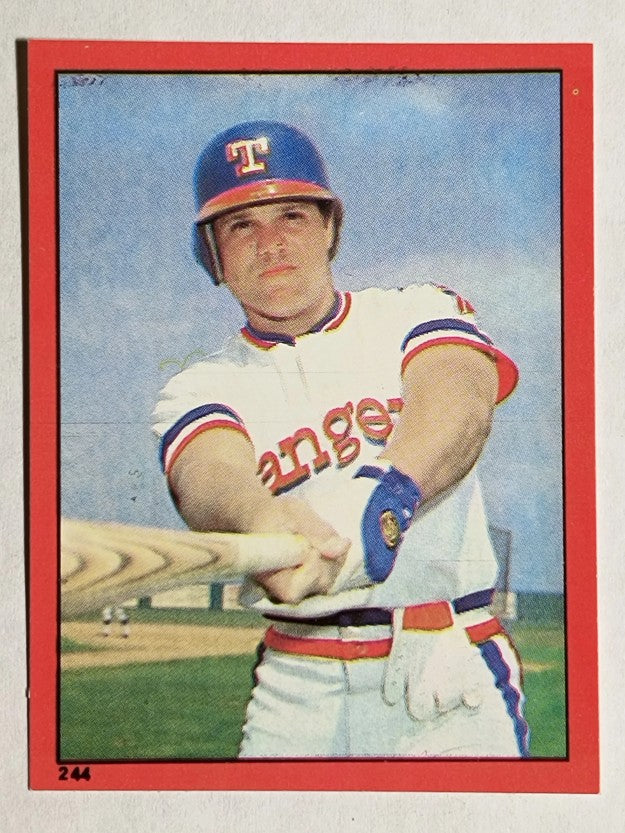 1982 Topps Stickers #244 Bump Wills