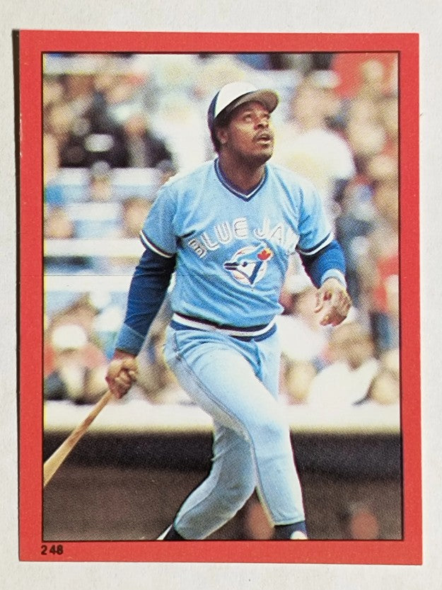 1982 Topps Stickers #248 John Mayberry