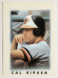 1986 Topps Mini Leaders #2 Cal Ripken (NM)