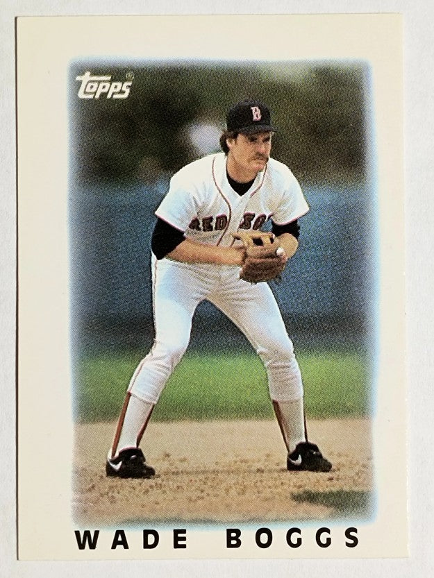 1986 Topps Mini Leaders #3 Wade Boggs