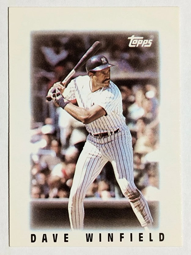 1986 Topps Mini Leaders #29 Dave Winfield