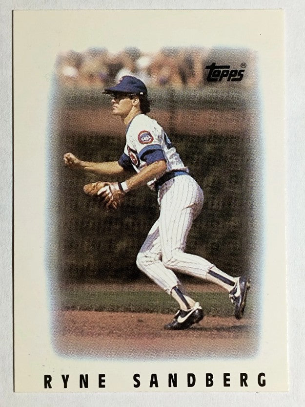1986 Topps Mini Leaders #39 Ryne Sandberg