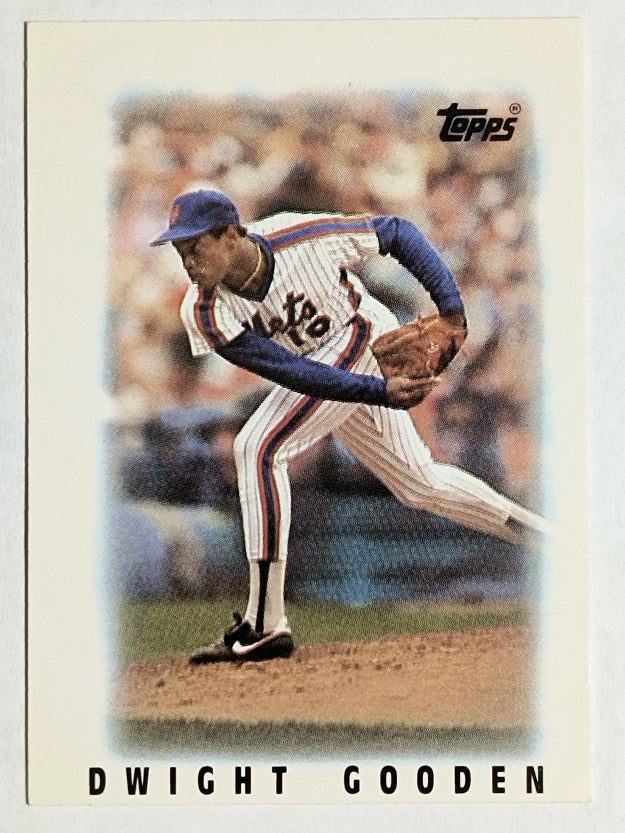 1986 Topps Mini Leaders #52 Dwight Gooden