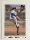 1986 Topps Mini Leaders #47 Fernando Valenzuela