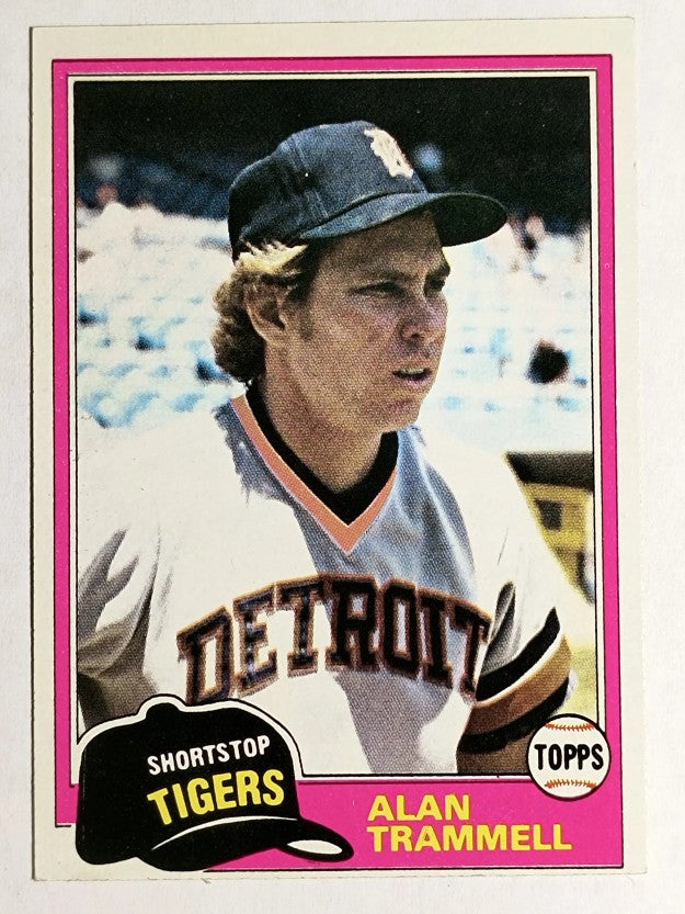 1981 Topps #709 Alan Trammell