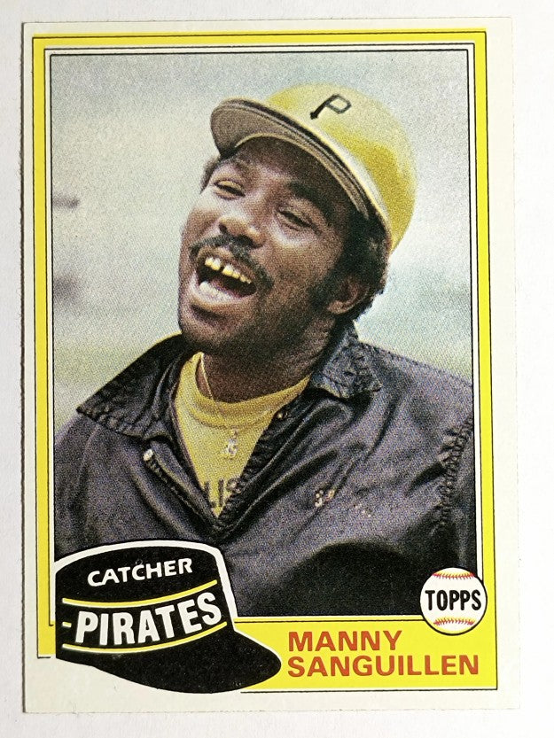 1981 Topps #226 Manny Sanguillen
