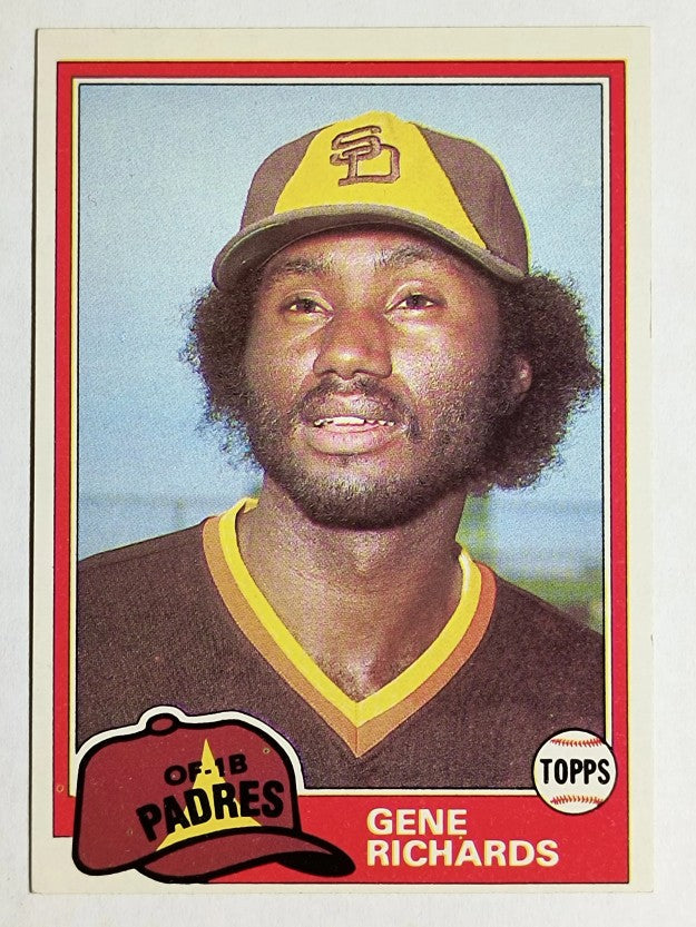 1981 Topps #171 Gene Richards