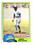 1981 Topps #268 Jerry Royster