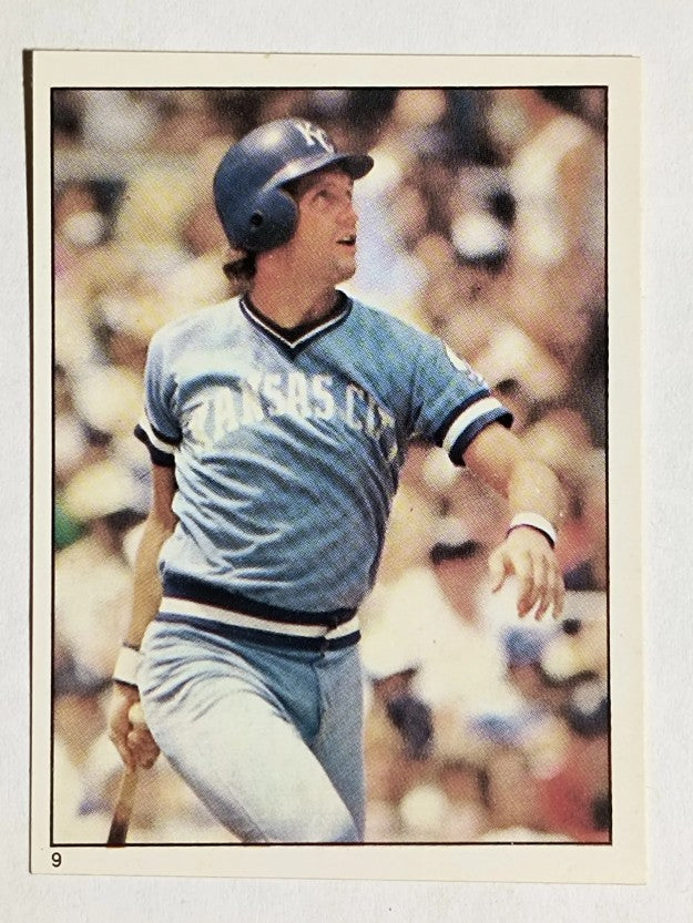1981 Topps Stickers #9 George Brett