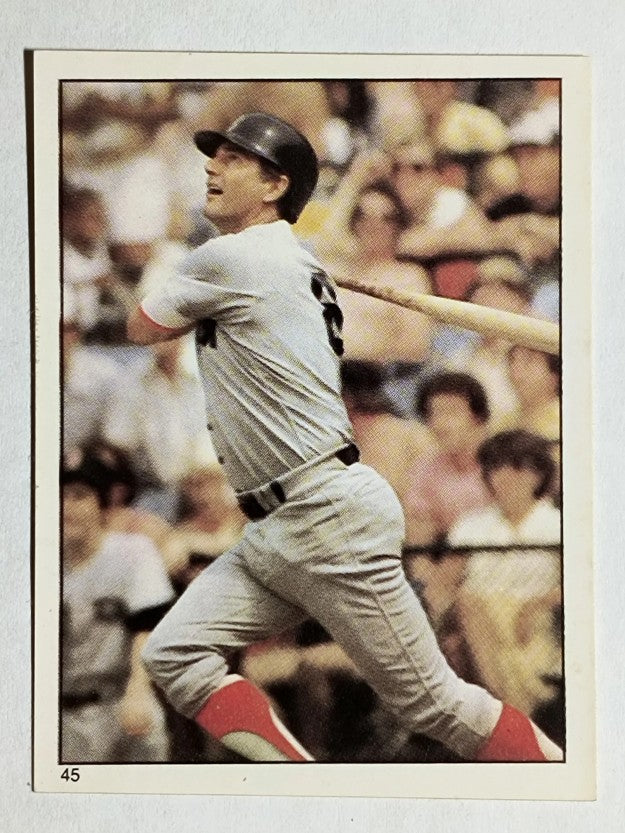 1981 Topps Stickers #45 Carl Yastrzemski