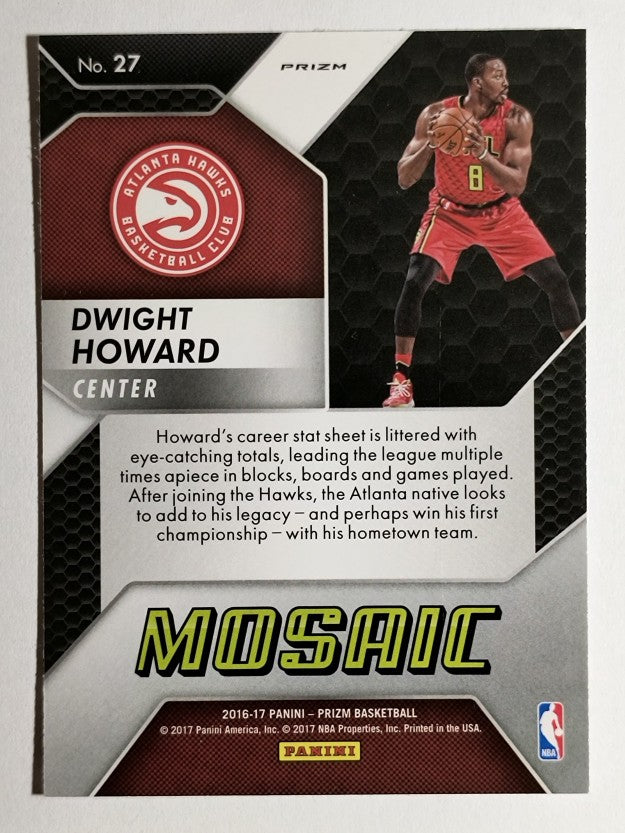 2016-17 Panini Prizm Mosaic #27 Dwight Howard