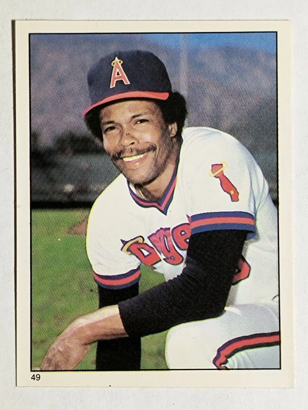 1981 Topps Stickers #49 Rod Carew