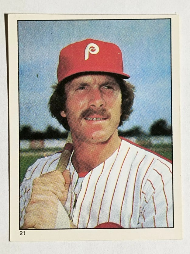 1981 Topps Stickers #21 Mike Schmidt