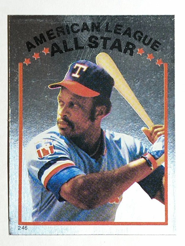1981 Topps Stickers #246 Al Oliver FOIL