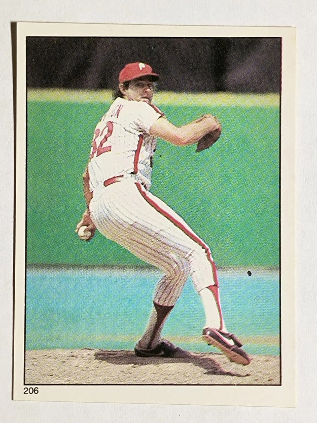 1981 Topps Stickers #206 Steve Carlton