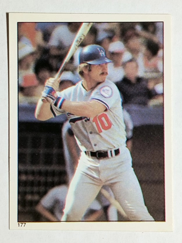 1981 Topps Stickers #177 Ron Cey