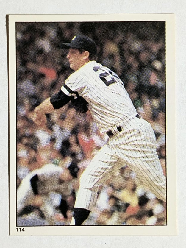 1981 Topps Stickers #114 Tommy John