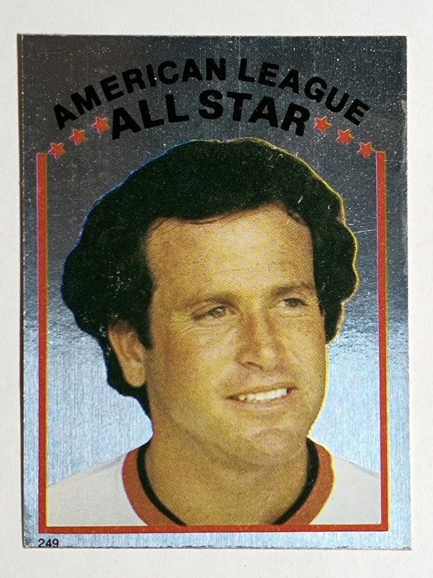 1981 Topps Stickers #249 Steve Stone FOIL