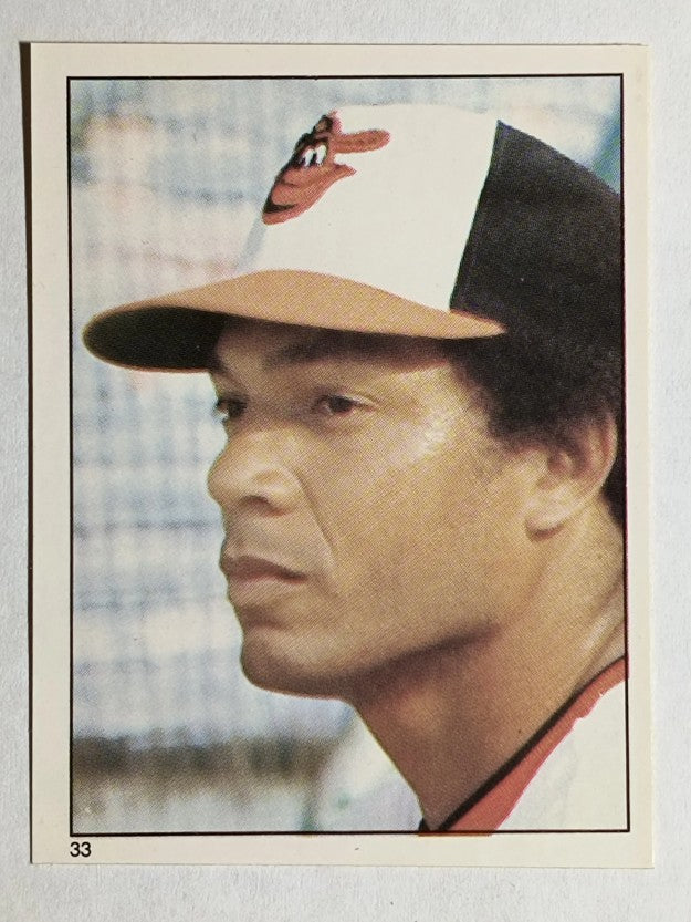 1981 Topps Stickers #33 Ken Singleton