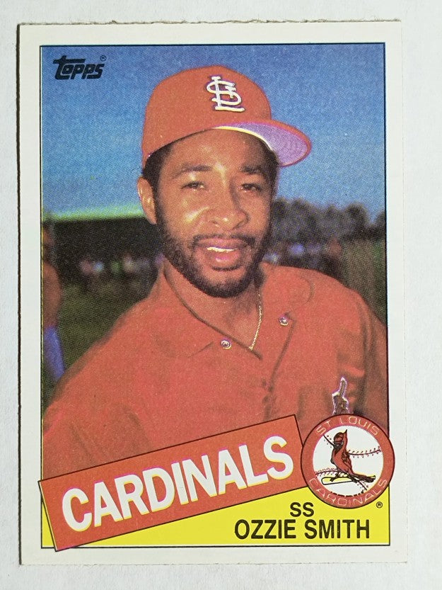 1985 Topps #605 Ozzie Smith