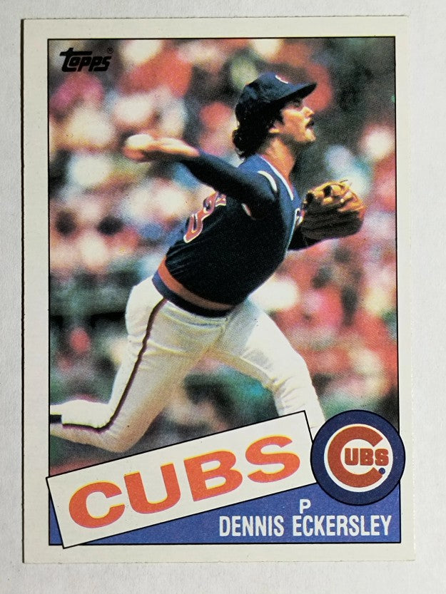 1985 Topps #163 Dennis Eckersley