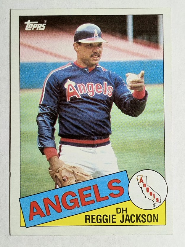 1985 Topps #200 Reggie Jackson
