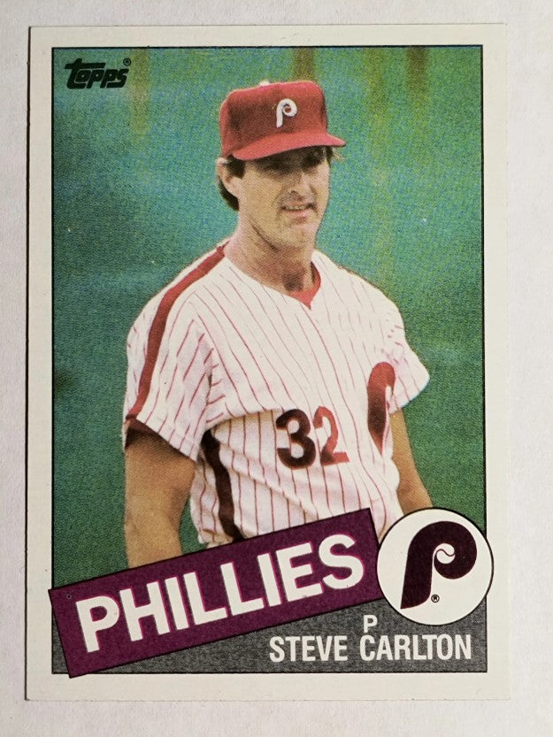 1985 Topps #360 Steve Carlton
