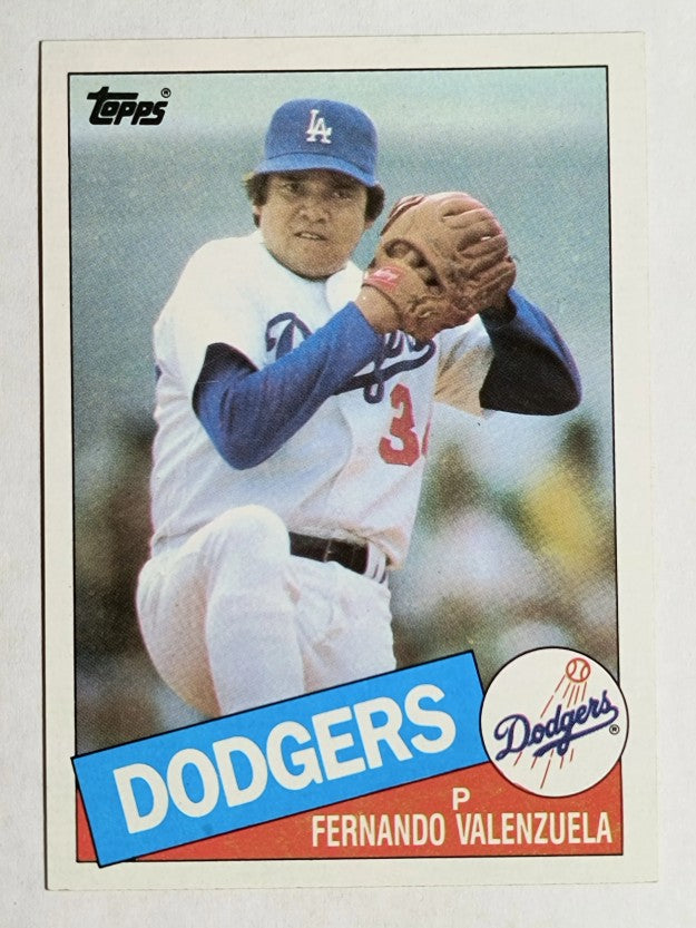 1985 Topps #440 Fernando Valenzuela