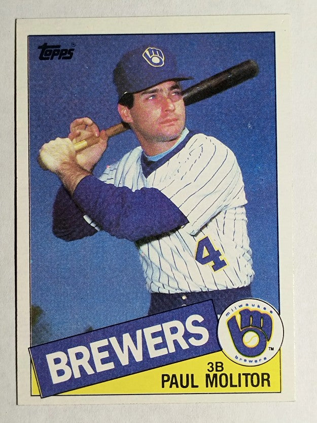 1985 Topps #522 Paul Molitor