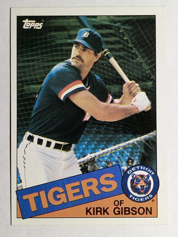 1985 Topps #565 Kirk Gibson