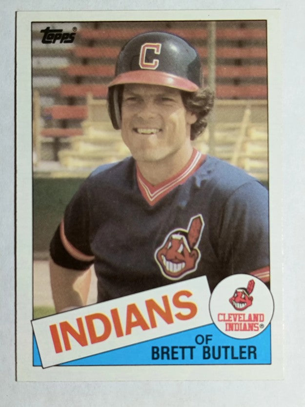 1985 Topps #637 Brett Butler