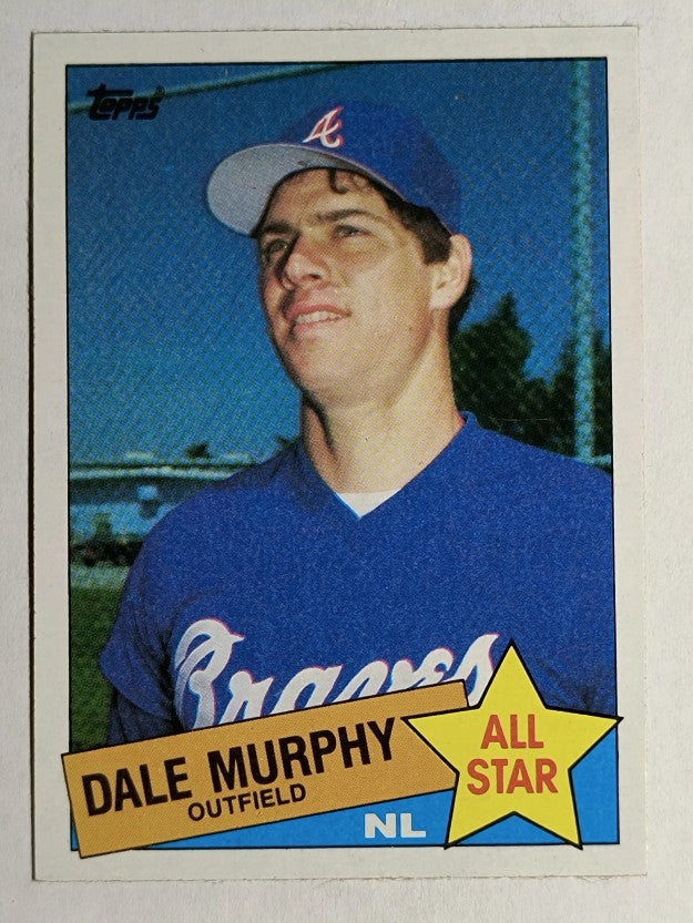 1985 Topps #716 Dale Murphy AS