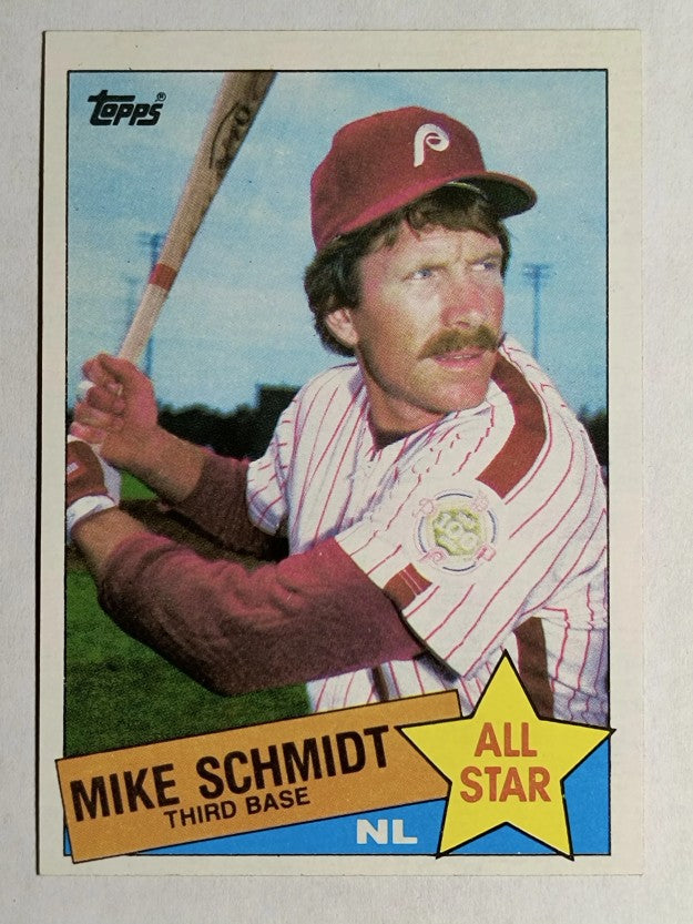 1985 Topps #714 Mike Schmidt AS