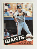 1985 Topps #740 Jack Clark