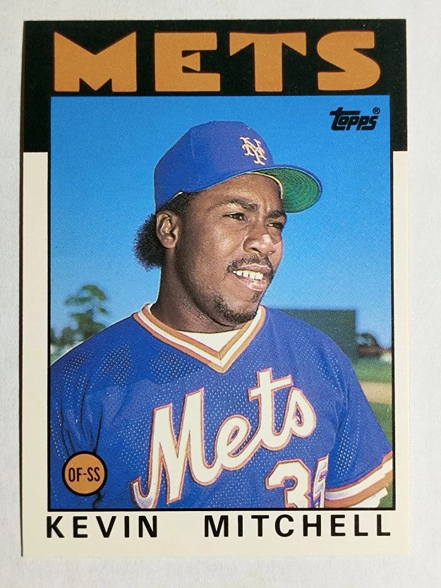 1986 Topps Traded #74T Kevin Mitchell XRC