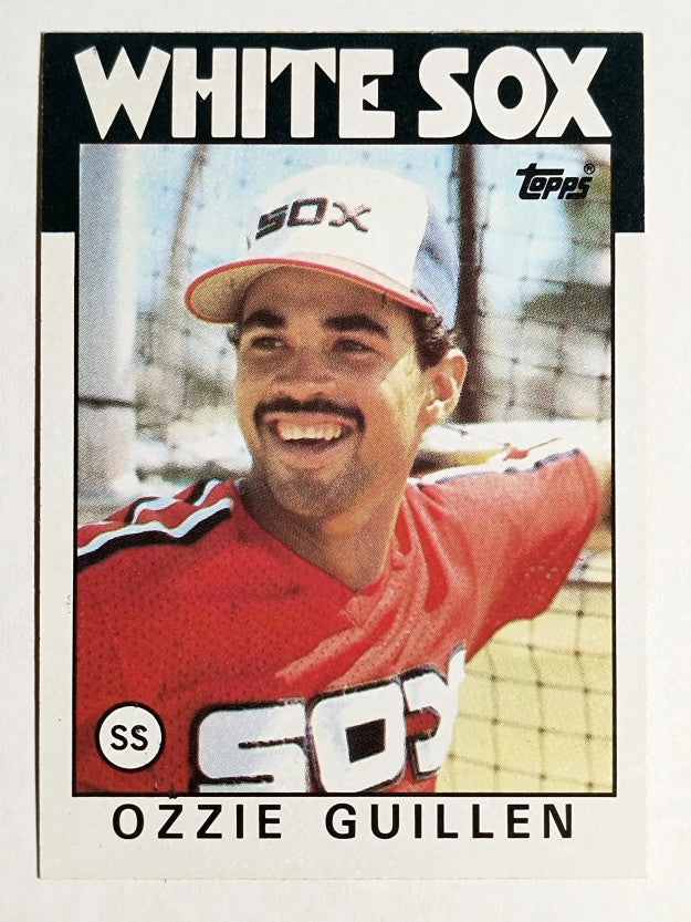 1986 Topps #254 Ozzie Guillen RC