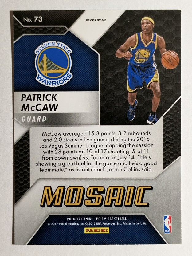 2016-17 Panini Prizm Mosaic #73 Patrick McCaw