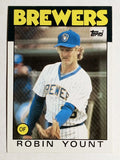 1986 Topps #780 Robin Yount