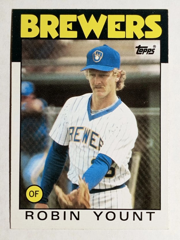 1986 Topps #780 Robin Yount