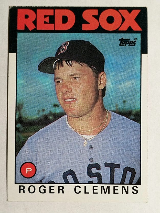 1986 Topps #661 Roger Clemens (EXMT)