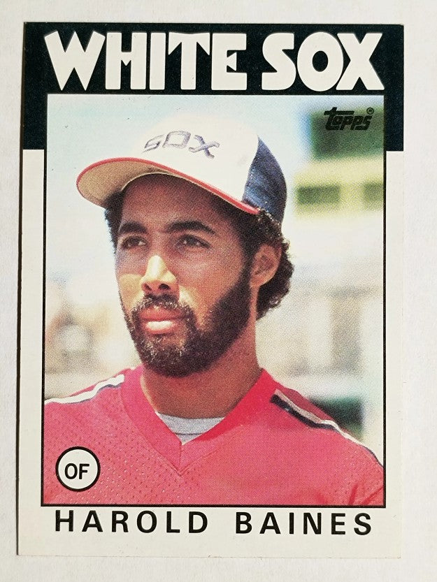 1986 Topps #755 Harold Baines